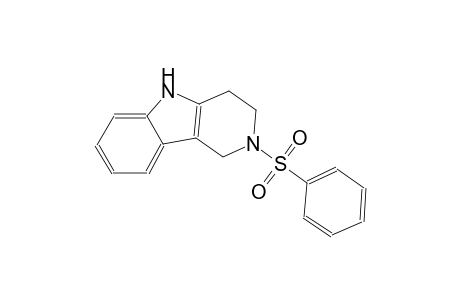 2-(phenylsulfonyl)-2,3,4,5-tetrahydro-1H-pyrido[4,3-b]indole