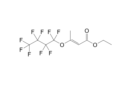 Ethyl 3-(nonafluorobutoxy)but-2-enoate