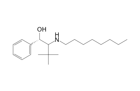 3,3-Dimethyl-2-(1-octylamino)-1-phenylbutanol