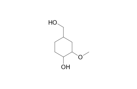 Cyclohexanemethanol, 4-hydroxy-3-methoxy-, (1alpha,3alpha,4beta)-(+/-)-