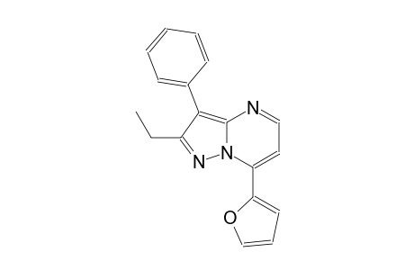 2-ethyl-7-(2-furyl)-3-phenylpyrazolo[1,5-a]pyrimidine