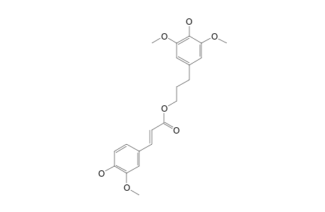 DIHYDROSINAPYL-FERULATE