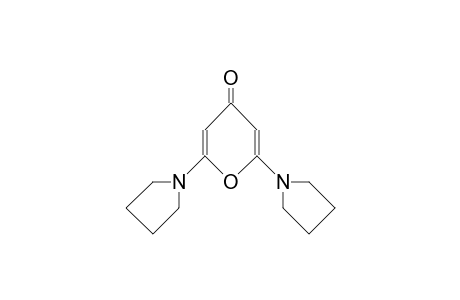 2,6-Dipyrrolidinyl-pyran-4-one