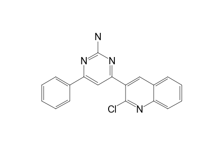 4-(2-CHLORO-QUINOLIN-3-YL)-6-PHENYL-PYRIDIN-2-AMINE