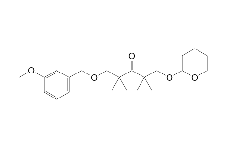 1-(3-Methoxybenzyloxy)-2,2,4,4-tetramethyl-5-(tetrahydro-2H-pyran-2-yloxy)-pentan-3-one
