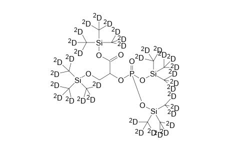O-tetrakis(trimethylsilyl-D9)-D-glycerate-2-phosphate