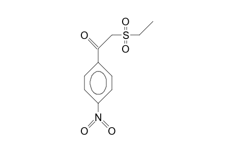 2-Ethylsulfonyl-4'-nitro-acetophenone