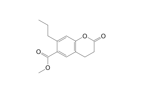 METHYL-2-OXO-7-PROPYLCHROMAN-6-CARBOXYLATE