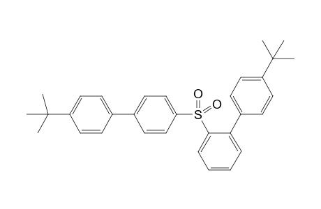 4'-tert-Butyl-2-(4'-tert-butylbiphenyl-4-ylsulfonyl)biphenyl
