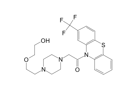 2-[4-[2-(2-hydroxyethoxy)ethyl]-1-piperazinyl]-1-[2-(trifluoromethyl)-10-phenothiazinyl]ethanone
