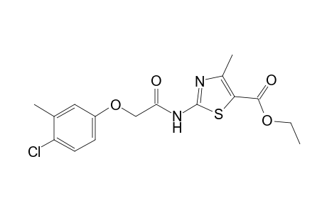 4-Methyl-5-ethoxycarbonyl-2-(3-methyl-4-chlorophenoxyacetamido)-thiazole