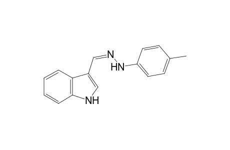 Indole-3-carboxaldehyde, 4-tolylhydrazone