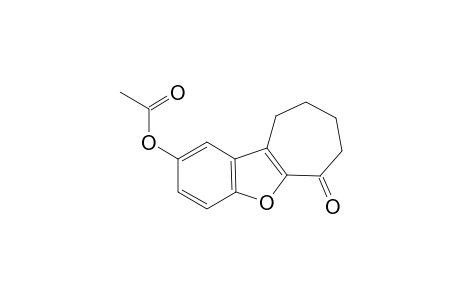 3-Acetoxy-5,6,7,8-tetrahydro)-benzo[b]cyclohepta[d]furan-9-one