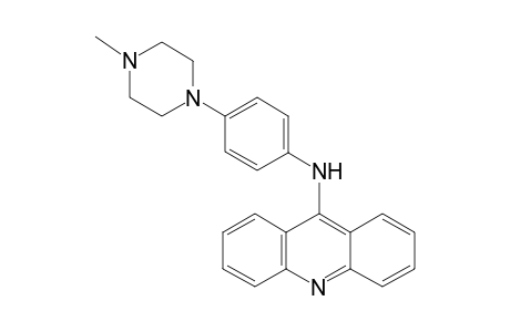 9-Acridinamine, N-[4-(4-methyl-1-piperazinyl)phenyl]-