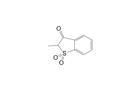 Benzo[b]thiophen-3(2H)-one, 2-methyl-, 1,1-dioxide