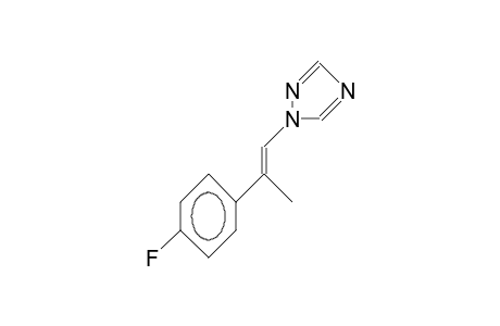 4-Fluoro-A-methyl-B-(1,2,4-triazol-1-yl)-styrene