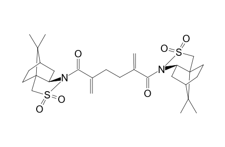 1,6-Bis((5R)-10,10-dimethyl-3,3-dioxo-3..lamda.(6)-thia-4-aza-tricyclo[5.2.1.0(1,5)]dec-4-yl)-2,5-dimethylenehexane-1,6-dione