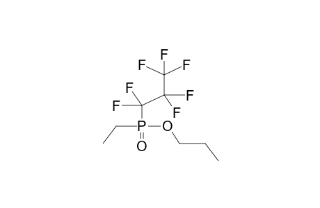 PROPYL ETHYL(HEPTAFLUOROPROPYL)PHOSPHINATE