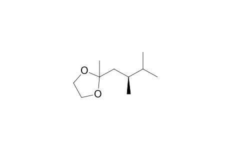 (S)-(-)-2-(2,3-Dimethylbutyl)-2-methyl-1,3-dioxolane