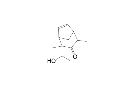 2-(1'-Hydroxyethyl)-2,4-dimethylbicyclo[3.2.1]oct-6-en-3-one