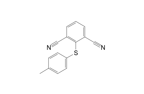 2-(p-Tolylthio)isophthalonitrile