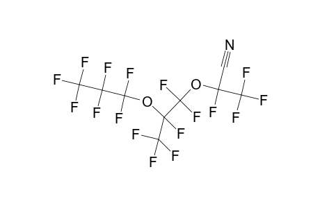 2,3,3,3-Tetrafluoro-2-[1,1,2,3,3,3-hexafluoro-2-(1,1,2,2,3,3,3-heptafluoropropoxy)propoxy]propanenitrile