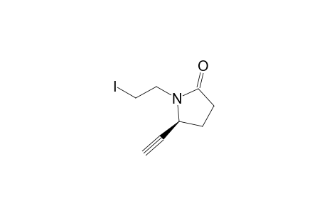 (5S)-5-ethynyl-1-(2-iodanylethyl)pyrrolidin-2-one