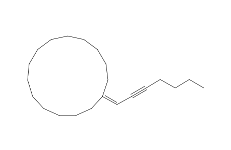 (Hept-2-ynylidene)cyclopentadecane