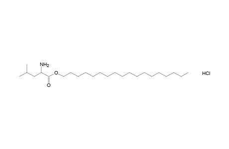 leucine, octadecyl ester, hydrochloride