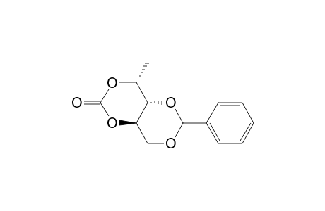 D-Arabinitol,1-deoxy-3,5-O-(phenylmethylene)-, cyclic carbonate