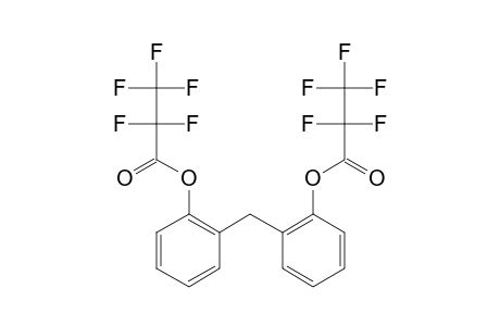 2,2'-Methylenediphenol, bis(pentafluoropropionate)