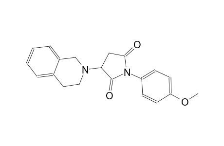 3-(3,4-dihydro-2(1H)-isoquinolinyl)-1-(4-methoxyphenyl)-2,5-pyrrolidinedione