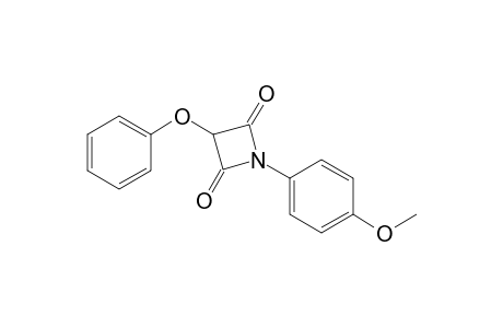 1-(4-Methoxyphenyl)-3-phenoxyazetidine-2,4-dione