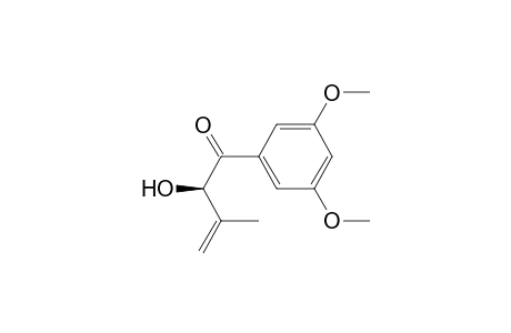 (R)-1-(3,5-dimethoxyphenyl)-2-hydroxy-3-methylbut-3-en-1-one