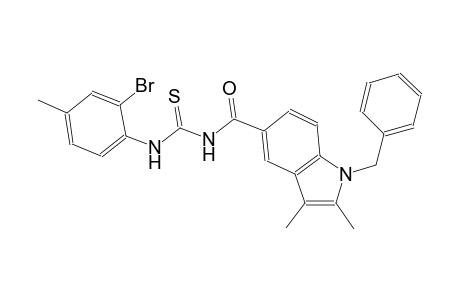 N-[(1-benzyl-2,3-dimethyl-1H-indol-5-yl)carbonyl]-N'-(2-bromo-4-methylphenyl)thiourea