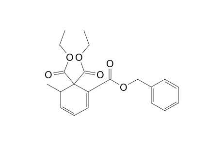 Benzyl 6,6-diethoxycarbonyl-5-methyl-1,3-cyclohexadien-1-carboxylate