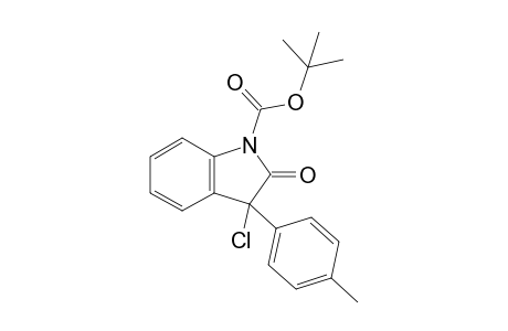 N-BOC-3-(p-methylphenyl)-3-chlorooxindole