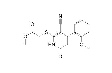 acetic acid, [[3-cyano-1,4,5,6-tetrahydro-4-(2-methoxyphenyl)-6-oxo-2-pyridinyl]thio]-, methyl ester