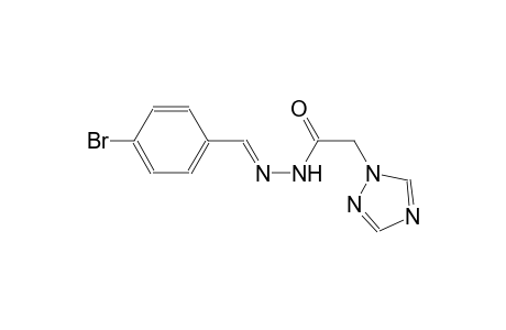 N'-[(E)-(4-bromophenyl)methylidene]-2-(1H-1,2,4-triazol-1-yl)acetohydrazide