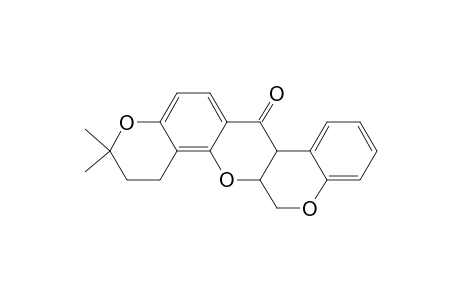 1H-Bis[1]benzopyrano[3,4-b:6',5'-e]pyran-7(7aH)-one, 2,3,13,13a-tetrahydro-3,3-dimethyl-