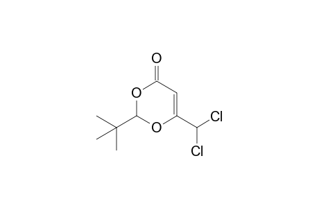 2-(t-Butyl)-6-(dichloromethyl)-1,3-dioxin-4-one