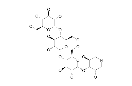 (3R,5R)-3,5-DIHYDROXYPIPERIDINE-4-YL-BIS-[O-ALPHA-D-GLUCOPYRANOSYL-(1->4)]-ALPHA-D-GLUCOPYRANOSIDE