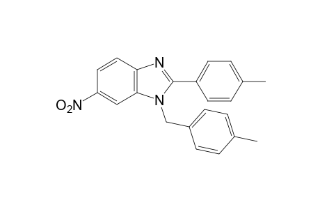 1-(p-methylbenzyl)-6-nitro-2-(p-tolyl)benzimidazole