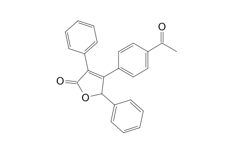 4-(4-Acetylphenyl)-3,5-diphenylfuran-2(5H)-one