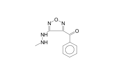 3-METHYLHYDRAZINO-4-BENZOYLFURAZAN