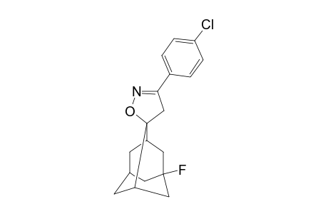 5-FLUORO-3'-(PARA-CHLOROPHENYL)-4'-HYDROSPIRO-[ADAMANTANE-2:5'-DELTA(2)-ISOXATHIAZOLINE]