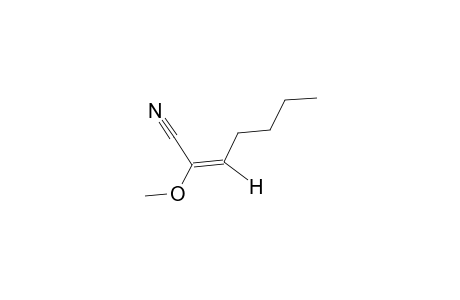 (E)-2-METHOXY-2-HEPTENENITRILE
