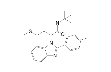 N-(Tert-butyl)-4-(methylthio)-2-[2-(p-tolyl)-benzo[D]imidazol-1-yl]butanamide