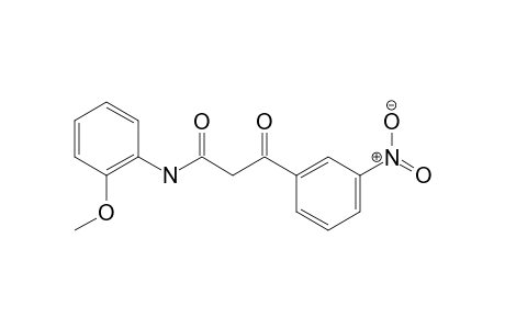 2'-Methoxy-2-(3-nitrobenzoyl)acetanilide