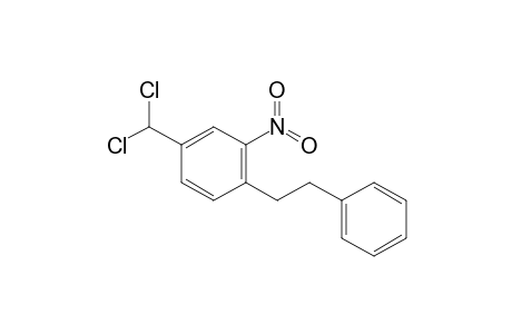 4-(dichloromethyl)-2-nitro-1-(2-phenylethyl)benzene